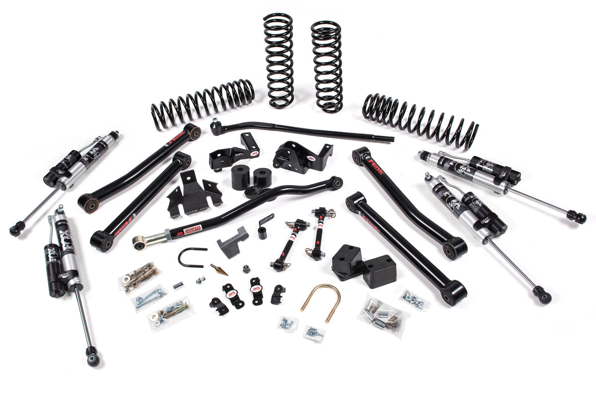 2007-2018 Wrangler JK 2-Door 3.5" Lift J-Konnect Kit w/ FOX 2.0 Performance Series
