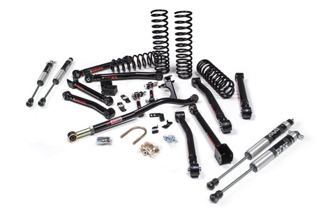 2018-2026 Wrangler JL 2-Door 3" Lift J-Krawl Kit w/ Standard Rate Coils / FOX 2.5 IFP Performance Series / Flex End