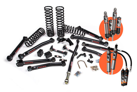 2007-2018 Wrangler JK 2-Door 2.5" Lift J-Krawl Kit w/ FOX 2.0 Performance Series / Rubber Bushing