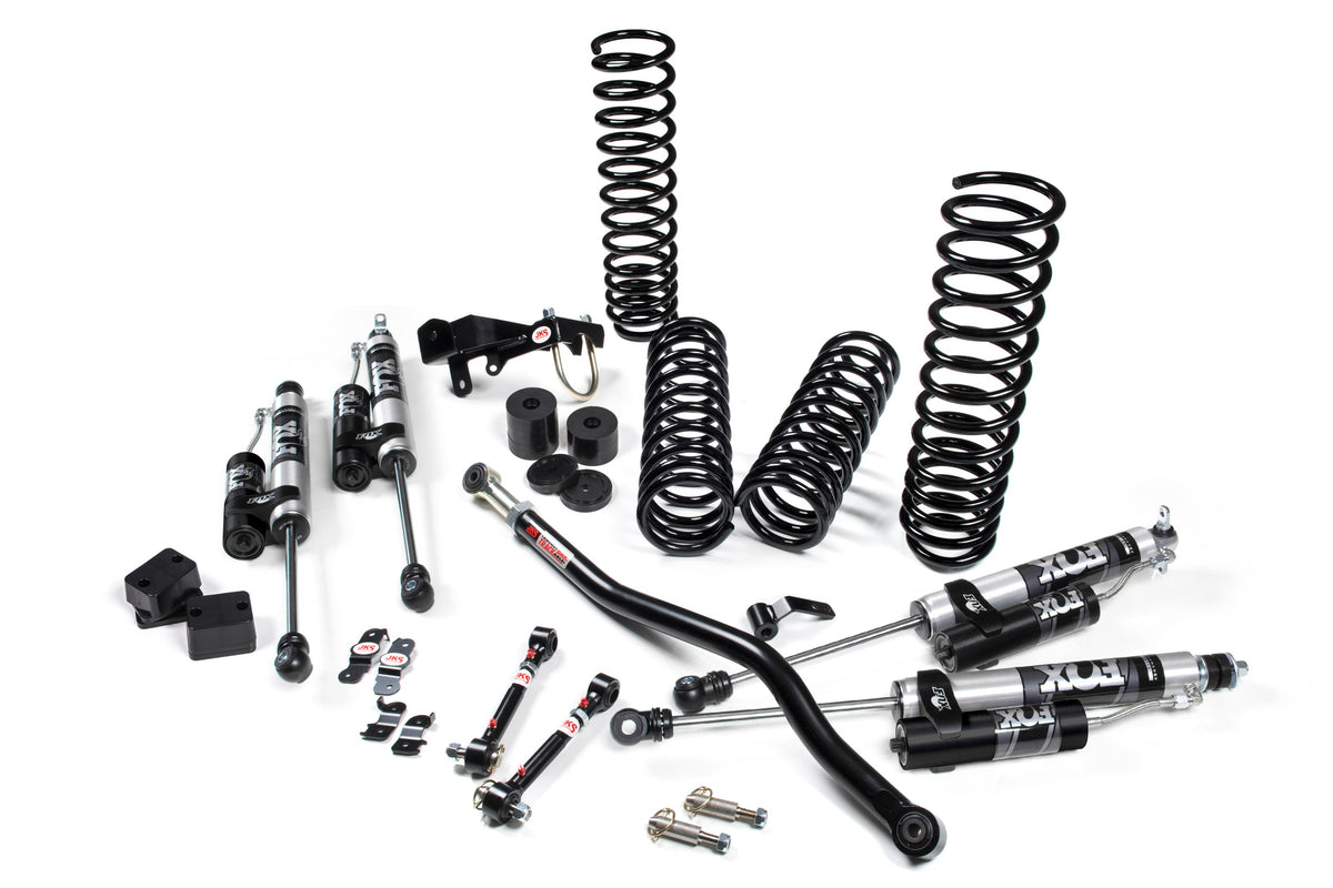 2007-2018 Wrangler JK 4-Door 3.5" Lift J-Venture Kit w/ FOX 2.0 Performance Series