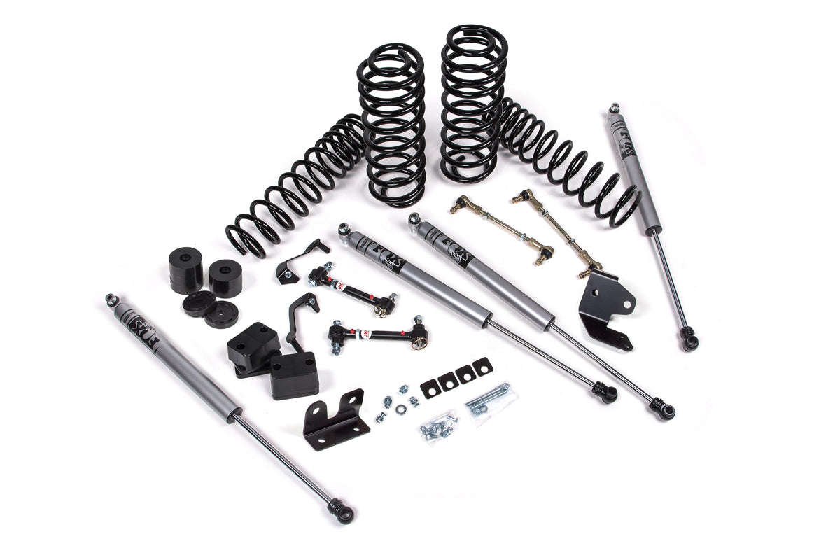 2018-2026 Wrangler JL 4-Door 1.5" Lift J-Venture Kit w/ Stock / FOX 2.5 Performance Series