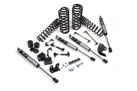 2018-2026 Wrangler JL 4-Door 1.5" Lift J-Venture Kit w/ J-Link Front LCA / FOX 2.5 Performance Series