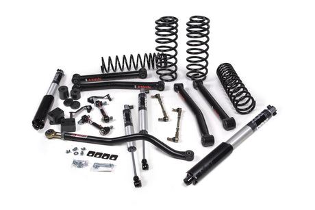 2021-2025 Wrangler JL 4-Door 4xe 3" Lift J-Konnect Kit w/ FOX 2.5 Performance Series