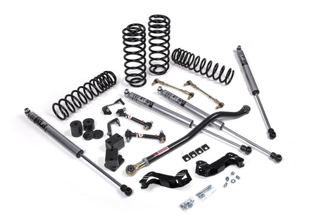 2021-2025 Wrangler JL 4-Door 4xe 3.5" Lift J-Kontrol Kit w/ FOX 2.0 Adventure Series