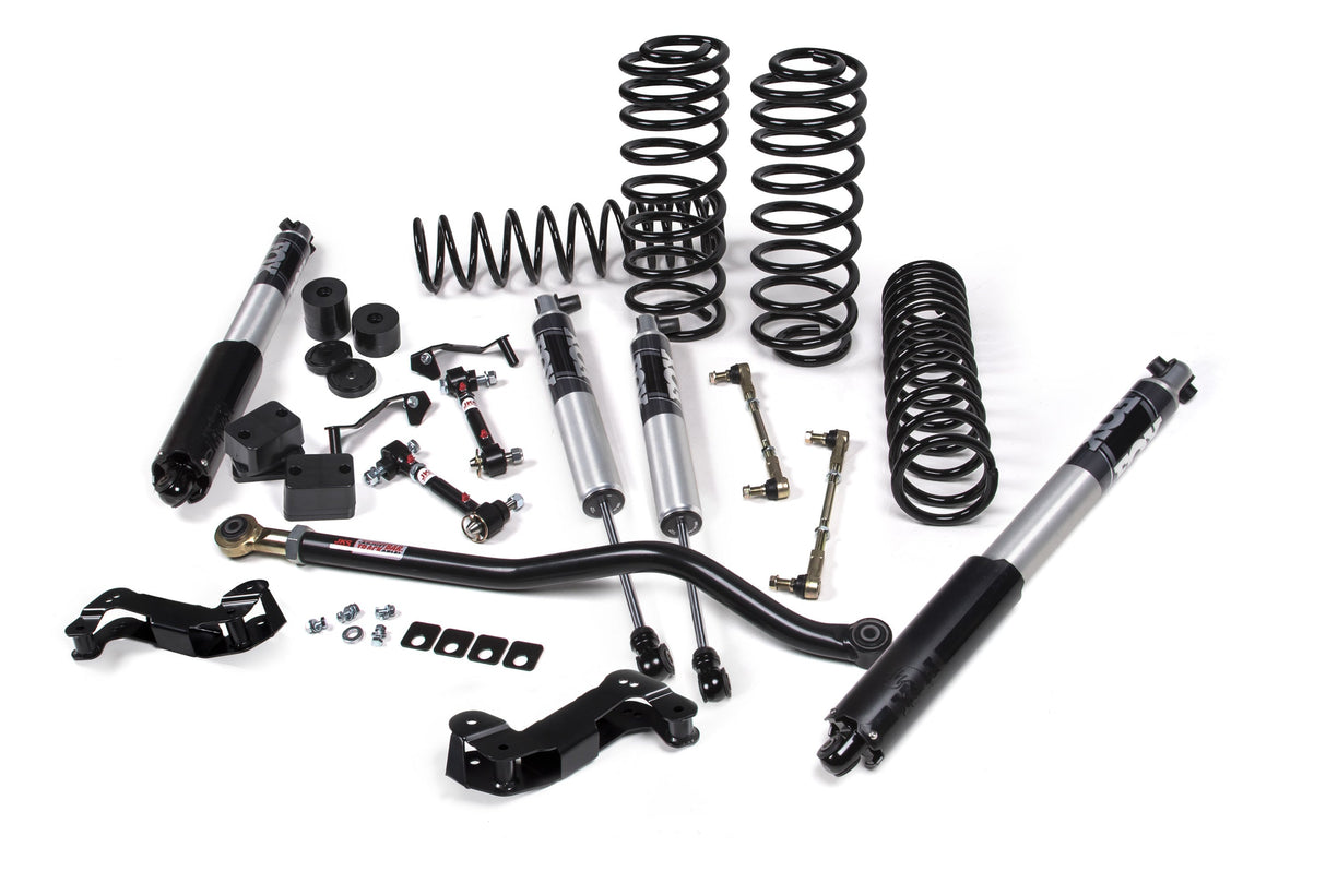 2021-2025 Wrangler JL 4-Door 4xe 3.5" Lift J-Kontrol Kit w/ FOX 2.5 Performance Elite