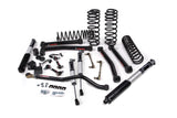 2018-2026 Wrangler JL 4-Door 3.5" Lift J-Konnect Kit w/ Standard Rate Coils, Without Shocks (JSPEC123KNS)