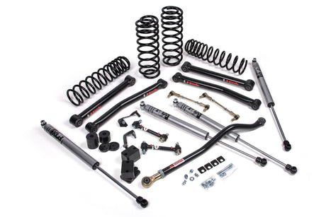 2021-2025 Wrangler JL 4-Door 4xe 2" Lift J-Konnect Kit w/ FOX 2.5 Performance Elite