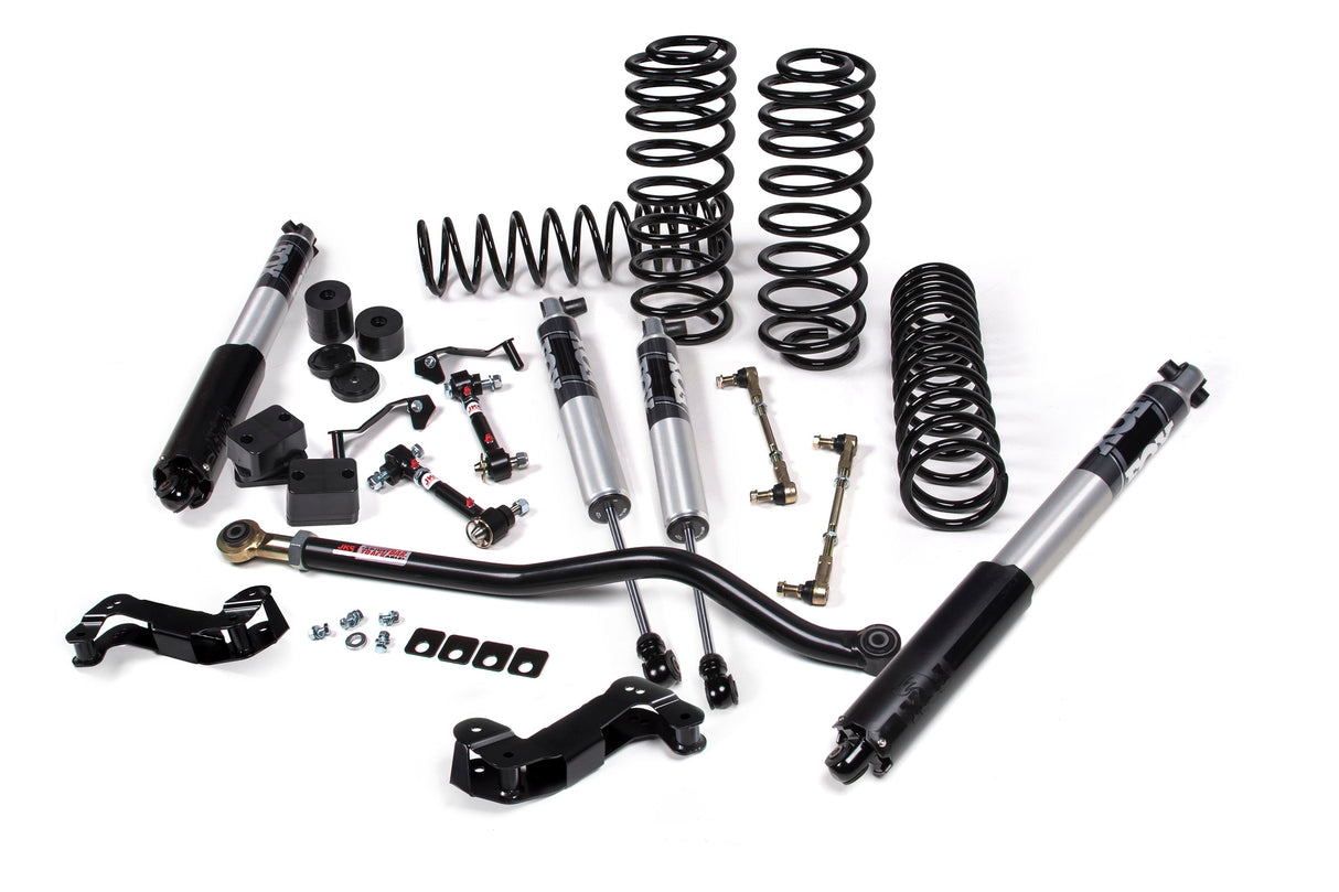 2018-2026 Wrangler JL 4-Door 3.5" Lift J-Kontrol Kit w/ Heavy Duty Rate Coils, Without Shocks (JSPEC142KNS)