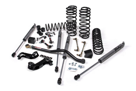 2018-2026 Wrangler JL 4-Door 2.5" Lift J-Kontrol Kit w/ Standard Rate Coils / FOX 2.5 Performance Elite