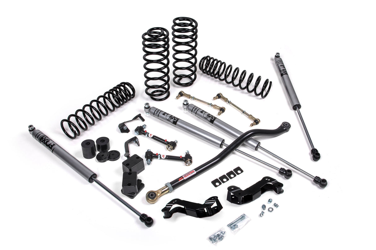 2020-2026 Wrangler JL 4-Door Diesel 2.5" Lift J-Kontrol Kit w/ FOX 2.5 Performance Elite