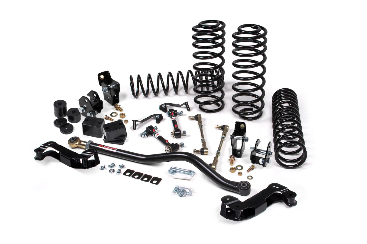 2018-2026 Wrangler JL 4-Door 2.5" Lift J-Kontrol Kit w/ Heavy Duty Rate Coils / FOX 2.5 IFP Performance Series
