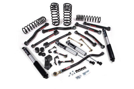 2018-2026 Wrangler JL 4-Door 3.5" Lift J-Krawl Kit w/ Heavy Duty Rate Coils / FOX 2.0 Performance Series / Flex End