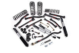 2018-2026 Wrangler JL 4-Door 2.5" Lift J-Krawl Kit w/ Standard Rate Coils / FOX 3.0 Factory Race Series / Flex End