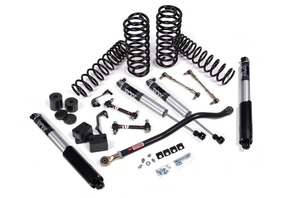 2021-2025 Wrangler JL 4-Door 4xe 3" Lift J-Venture Kit w/ FOX 2.5 Performance Elite