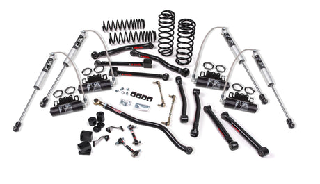 2007-2018 Wrangler JK 4-Door 3.5" Lift J-Krawl Kit w/ FOX 2.0 Performance Series / Flex End