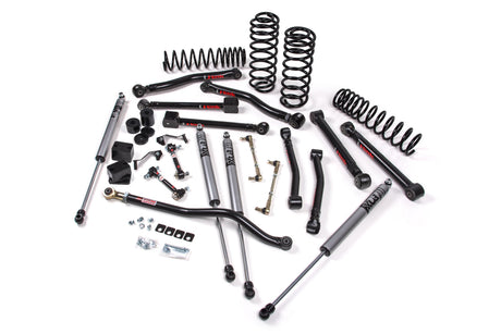 2018-2026 Wrangler JL 4-Door 3.5" Lift J-Krawl Kit w/ Heavy Duty Rate Coils / FOX 2.0 Performance Series / Flex End