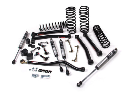 2021-2025 Wrangler JL 4-Door 4xe 3" Lift J-Konnect Kit w/ FOX 2.5 Performance Series