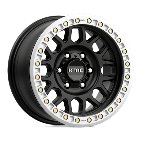 KMC Grenade Desert Beadlock Satin Black Wheel (KM234) | Dirty Garage