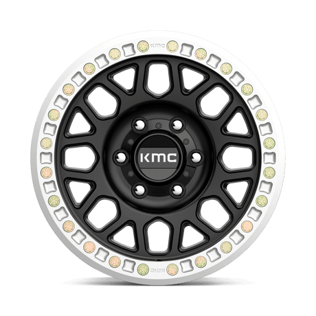 KMC Grenade Desert Beadlock Satin Black Wheel (KM234) | Dirty Garage