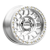 KMC Grenade Desert Beadlock Machined Wheel (KM234) | Dirty Garage