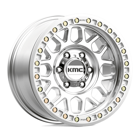 KMC Grenade Desert Beadlock Machined Wheel (KM234) | Dirty Garage