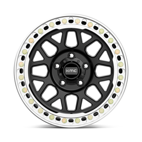 KMC Grenade Crawl Beadlock Satin Black Wheel (KM235) | Dirty Garage