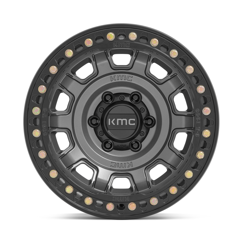 KMC Tank Beadlock Anthracite Wheel (KM236) | Dirty Garage