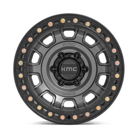 KMC Tank Beadlock Anthracite Wheel (KM236) | Dirty Garage