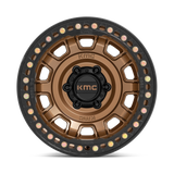 KMC Tank Beadlock Matte Bronze Wheel (KM236) | Dirty Garage