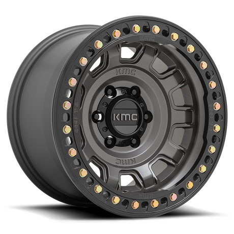 KMC Tank Beadlock Anthracite Wheel (KM236) | Dirty Garage