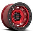 KMC Tank Beadlock Candy Red Wheel (KM236) | Dirty Garage