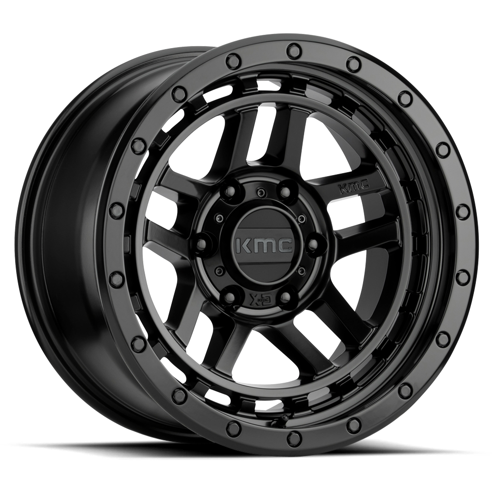 KMC Recon Satin Black Wheel (KM540) | Dirty Garage