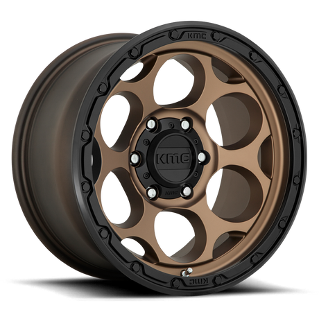 KMC Dirty Harry Matte Bronze w/ Black Lip Wheel (KM541) | Dirty Garage