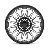 KMC Impact Satin Black Machined Wheel (KM542) | Dirty Garage