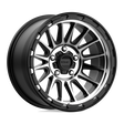 KMC Impact Satin Black Machined Wheel (KM542) | Dirty Garage