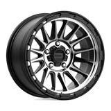 KMC Impact Satin Black Machined Wheel (KM542) | Dirty Garage