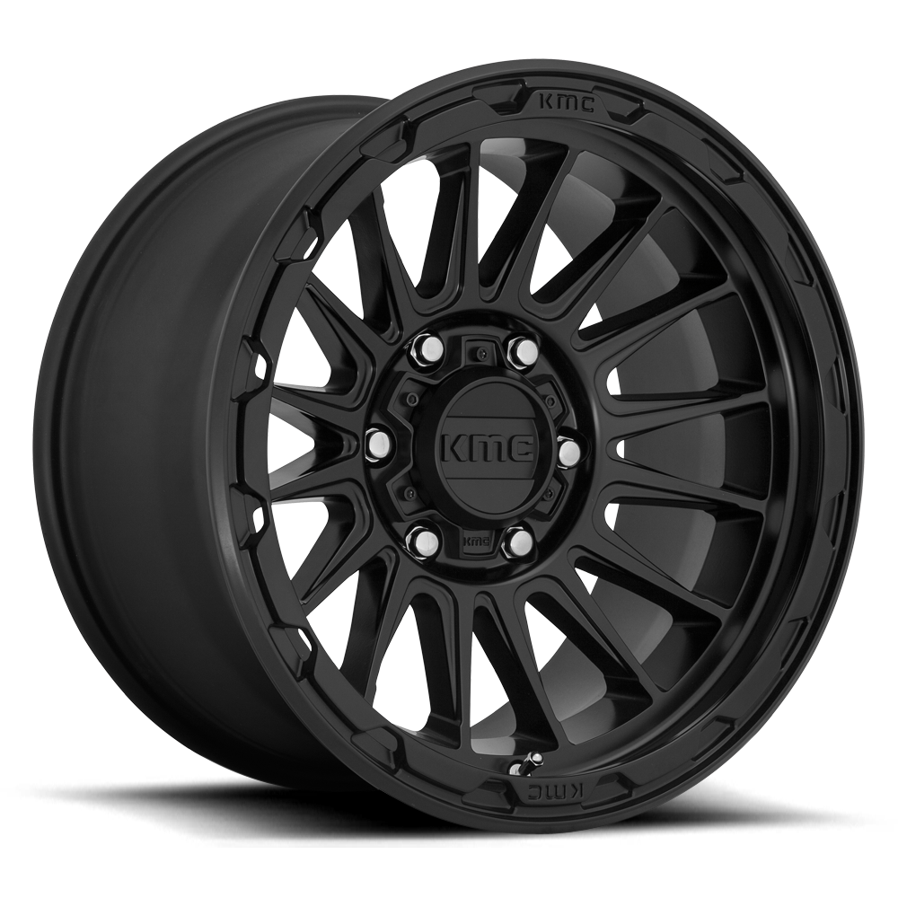 KMC Impact Satin Black Wheel (KM542) | Dirty Garage
