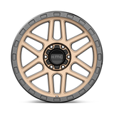 KMC Mesa Matte Bronze w/ Black Lip Wheel (KM544) | Dirty Garage