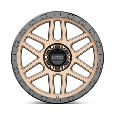 KMC Mesa Matte Bronze w/ Black Lip Wheel (KM544) | Dirty Garage