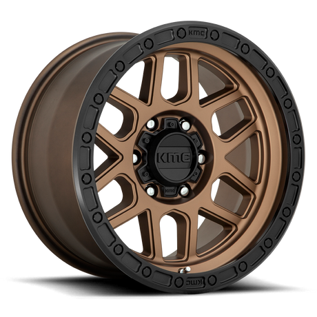 KMC Mesa Matte Bronze w/ Black Lip Wheel (KM544) | Dirty Garage