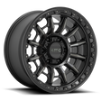 KMC Carnage Satin Black w/ Gray Tint Wheel (KM547) | Dirty Garage