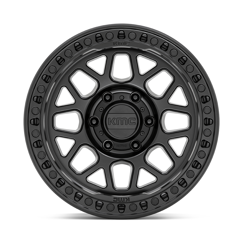 KMC GRS Satin Black Wheel (KM549) | Dirty Garage