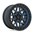 KMC GRS Midnight Blue w/ Gloss Black Lip Wheel (KM549) | Dirty Garage