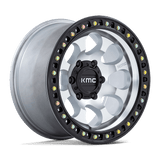 KMC Riot SBL Machined w/ Satin Black Lip Wheel (KM550) | Dirty Garage