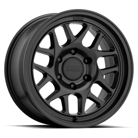 KMC Bully OL Satin Black Wheel (KM717) | Dirty Garage