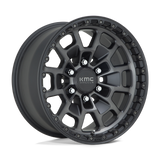 KMC Summit Satin Black w/ Gray Tint Wheel (KM718) | Dirty Garage