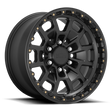 KMC Summit Satin Black Wheel (KM718) | Dirty Garage