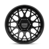 KMC Technic Satin Black Wheel (KM722) | Dirty Garage
