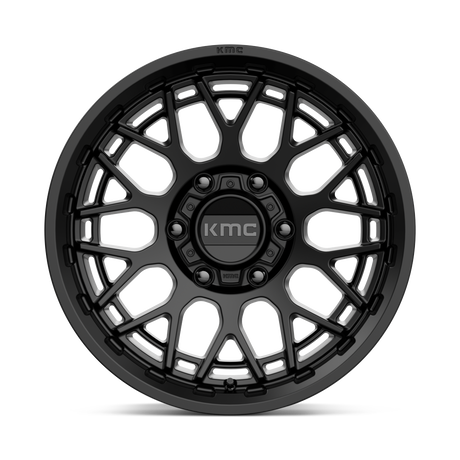 KMC Technic Satin Black Wheel (KM722) | Dirty Garage