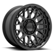 KMC Technic Satin Black Wheel (KM722) | Dirty Garage